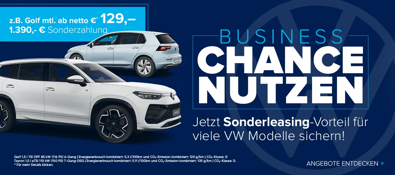 VW Business Sonderleasing Q2
