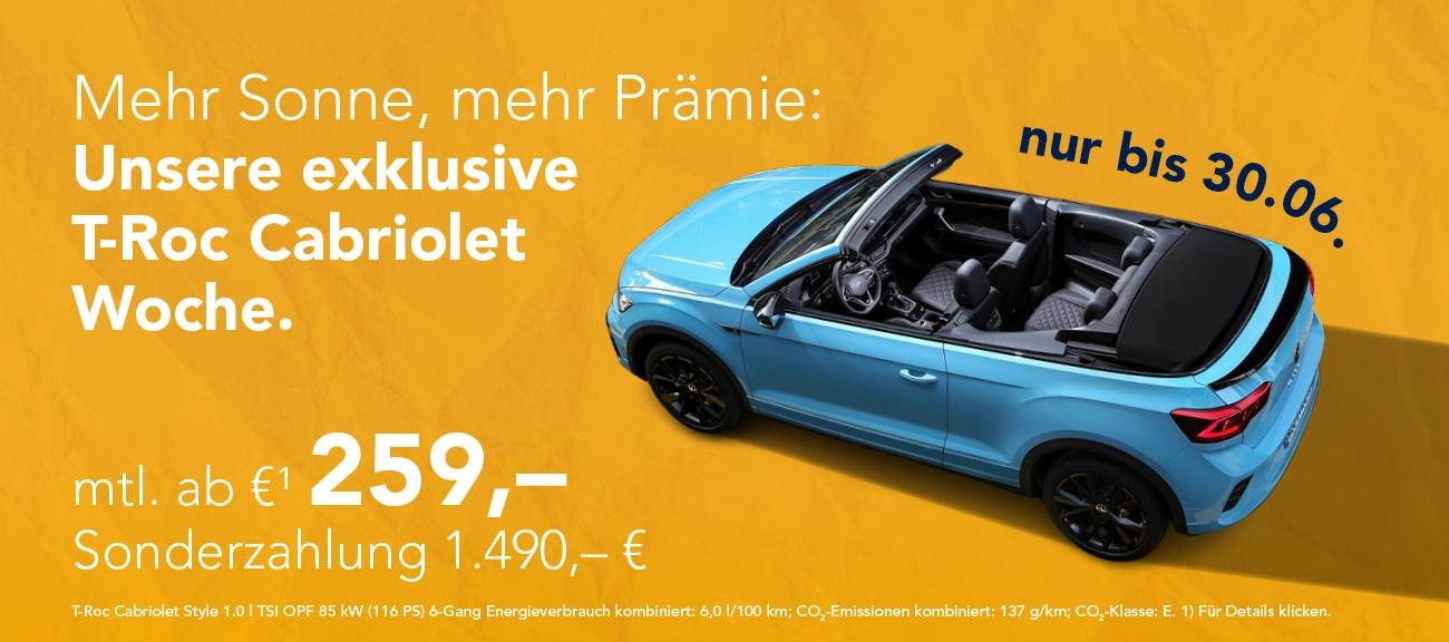 T-Roc Cabrio Spezi Leasing