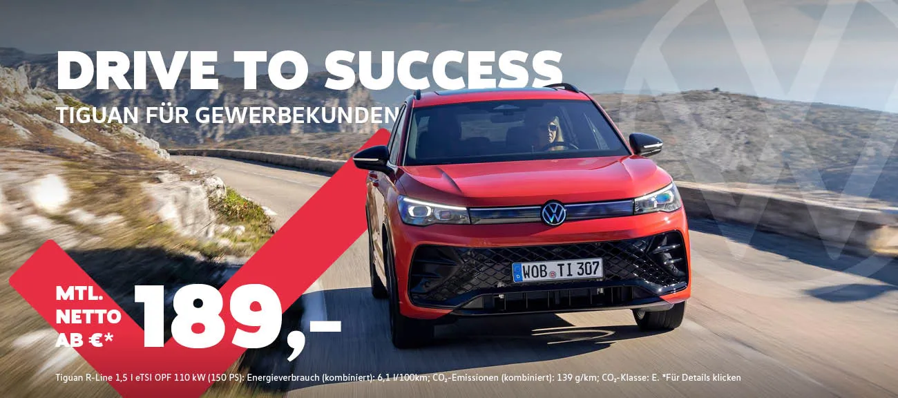 Slider Tiguan Boost Gewerbe
