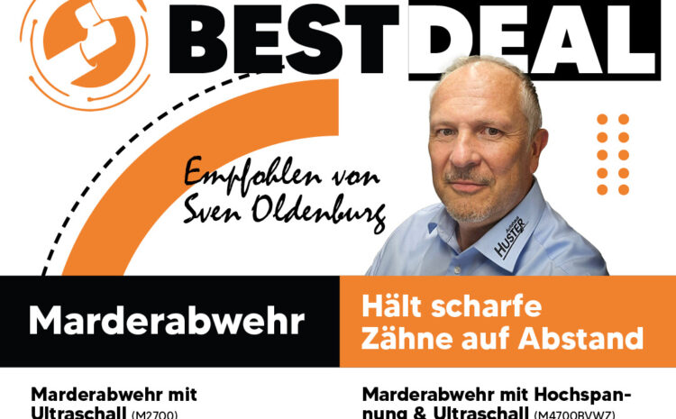  Angebot des Monats – Marderabwehr