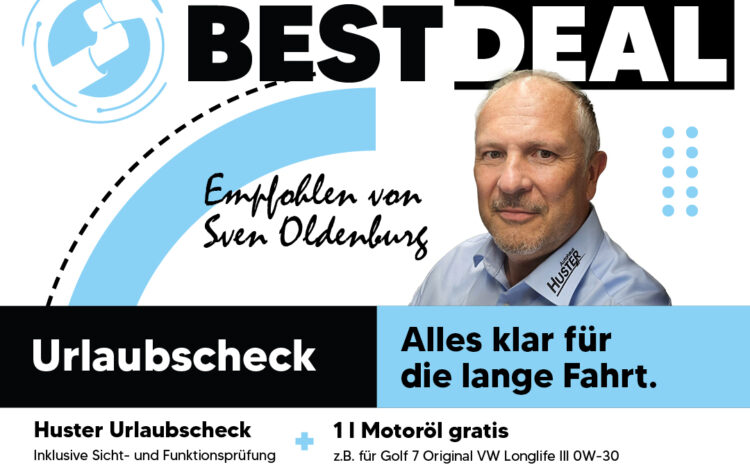  Angebot des Monats – Urlaubscheck