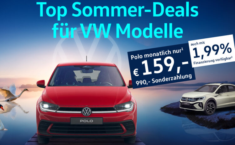  VW Top Sommer-Deals