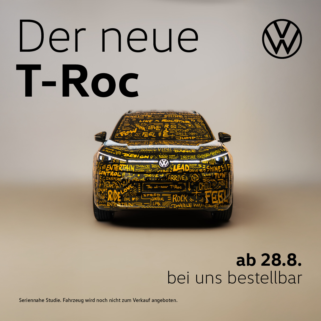 BEITRAG Der neue VW T-Roc Teaser