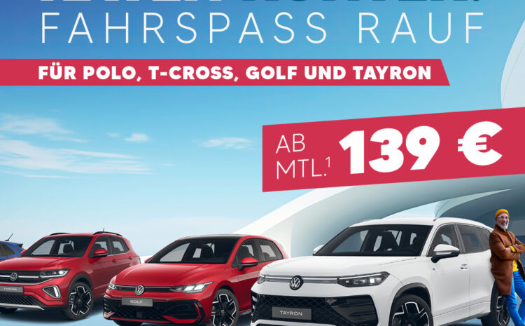  VW Plus Leasing Aktion