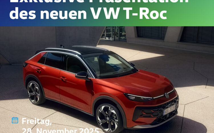  Premiere der neue VW T-Roc