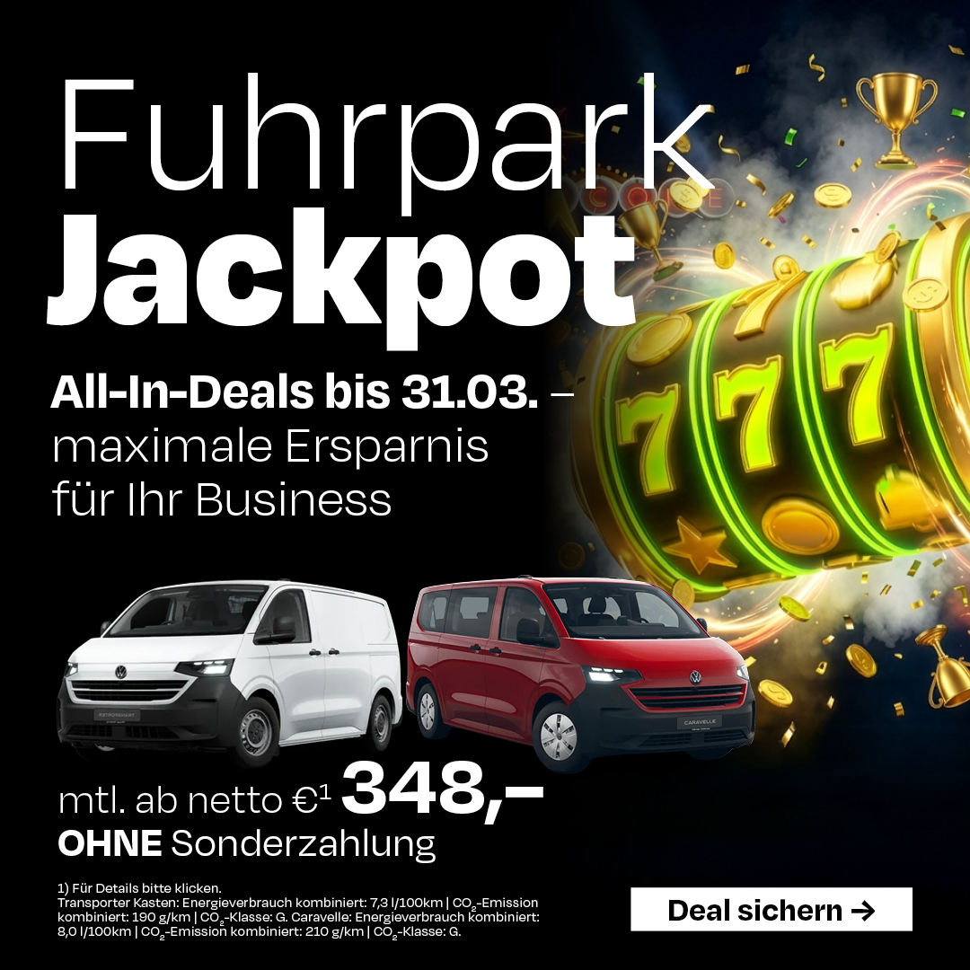 Fuhrpark Jackpot Nutzfahrzeuge