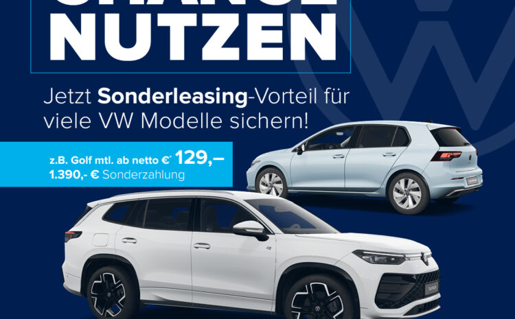  VW Business Sonderleasing