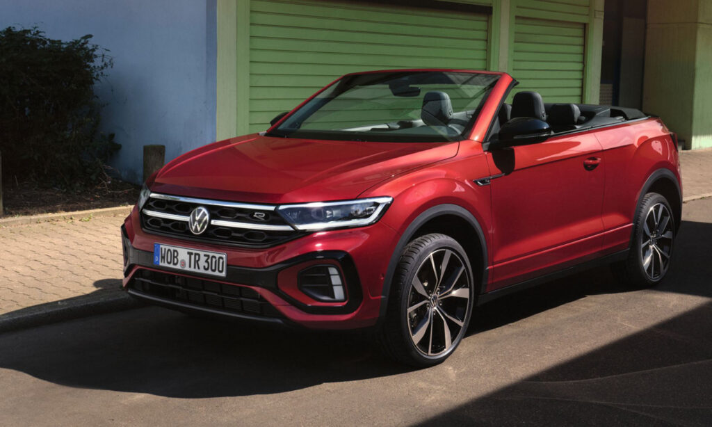 VW T-Roc Cabriolet Frontansicht VW T-Roc Cabriolet Frontansicht