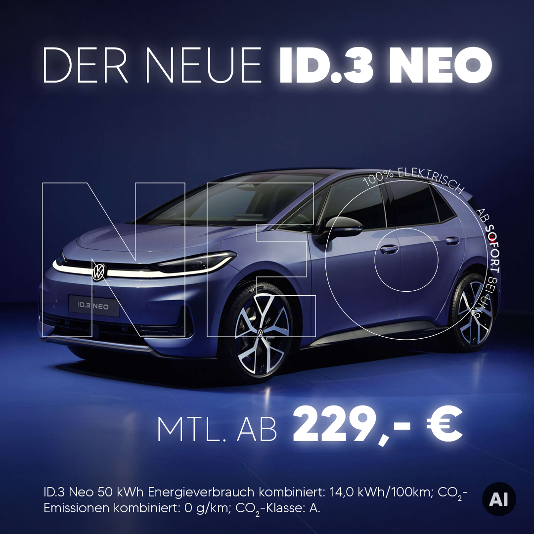 Der neue VW ID.3 Neo Der neue VW ID.3 Neo