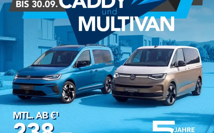  VW Caddy und Multivan eHybrid