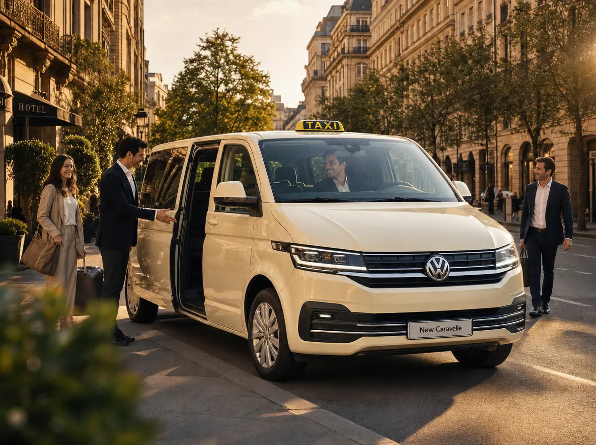 Taxi-Werkstattersatzfahrzeug Volkswagen Caravelle