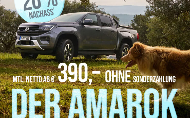  VW Amarok Aktionswochen